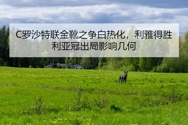 C罗沙特联金靴之争白热化，利雅得胜利亚冠出局影响几何